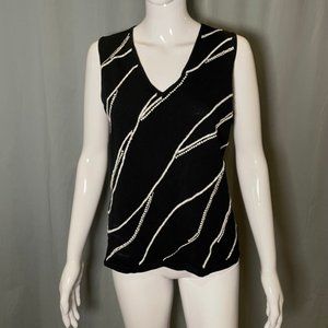 Beautiful Beaded / Embroidered + Sequins Tank Top Vintage SALE
